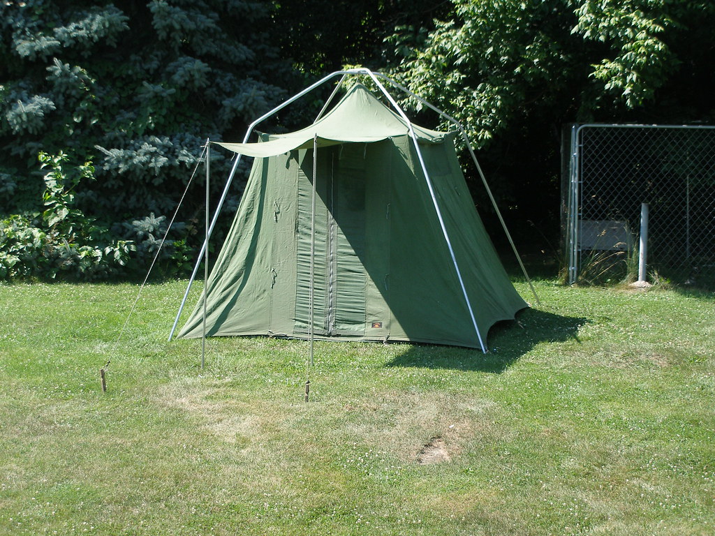 1950's JC Higgins Umbrella Tent Richard DeMartino Flickr