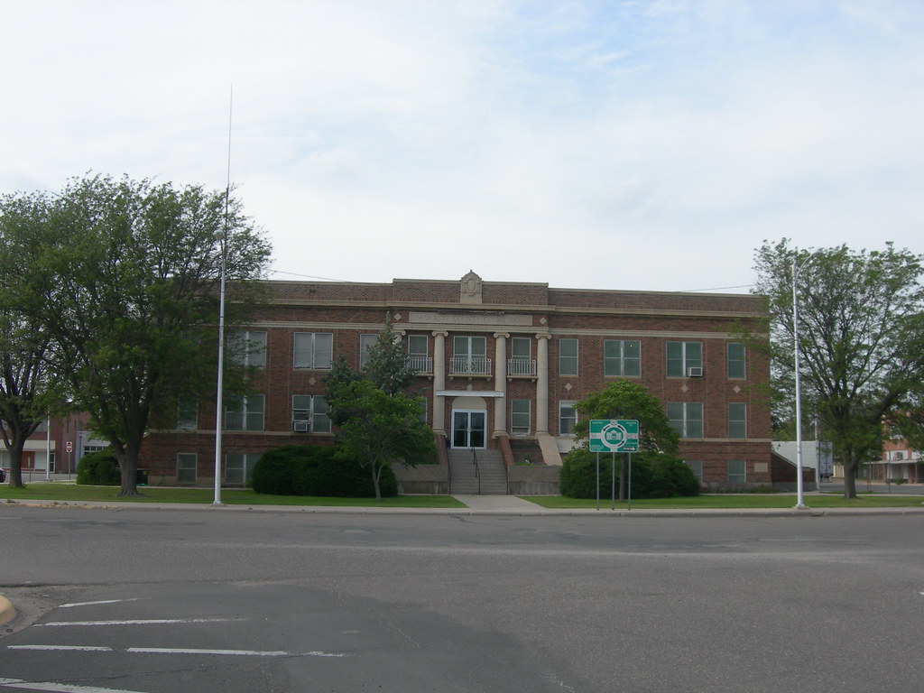 Cimarron County Courthouse Boise City, Oklahoma Constructe… Flickr