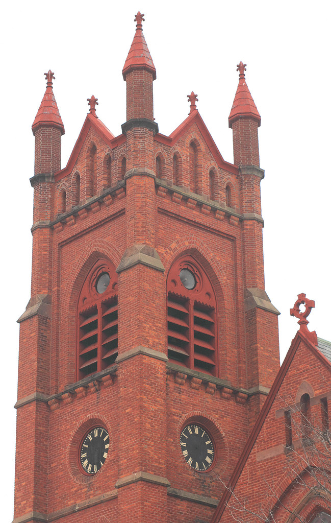 Romeo Church Steple Jan 2010 Located in Romeo Michigan, Ja… Flickr