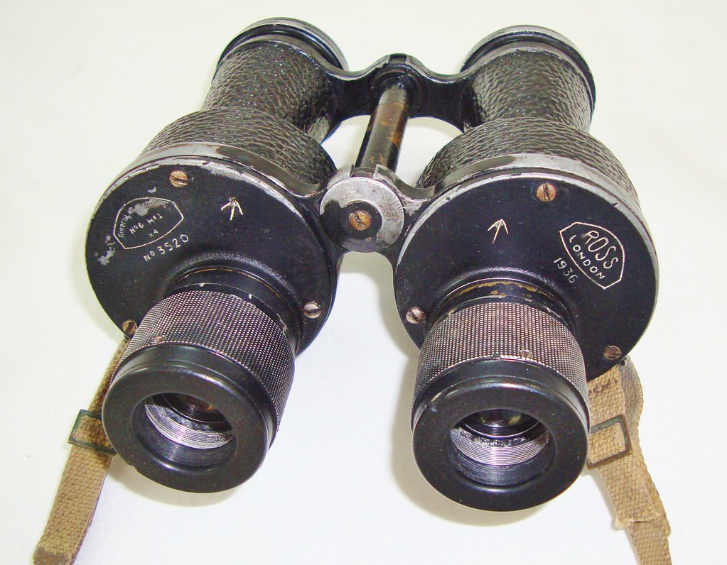 Ross Binocular Prismatic No. 6 Mk I 4X24 (View 1) Manufact… Flickr