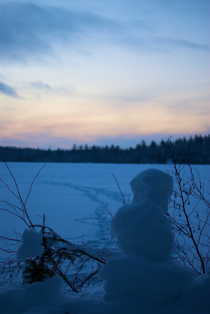 Sunset over Wilson Lake My friends Jenny and Pete have a c… Flickr