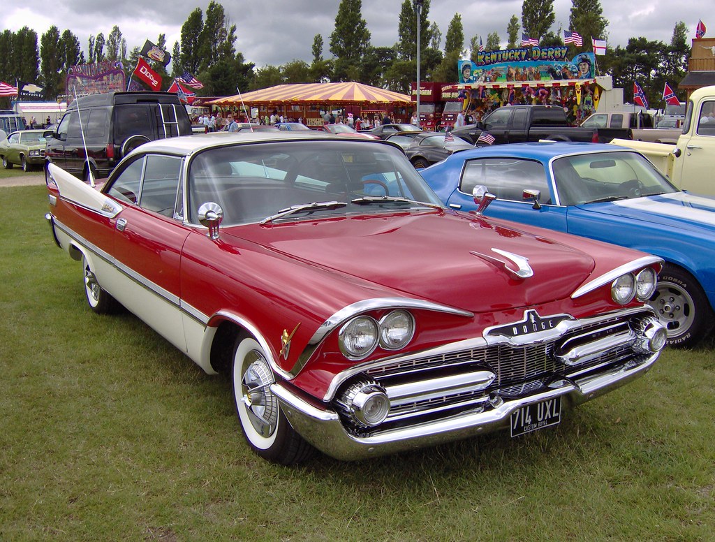 1959 DODGE CUSTOM ROYAL LANCER IN UK. Americana Show Newar… Flickr