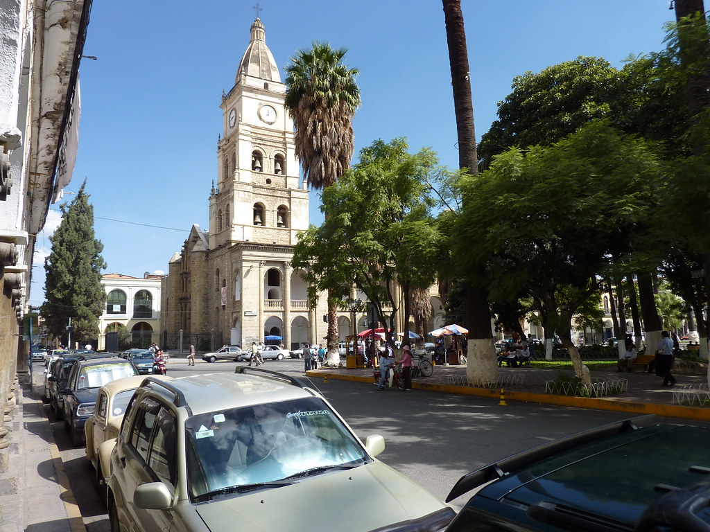 Plaza Cochabamba Bolivia La plaza principal de Cochabamba,… Flickr