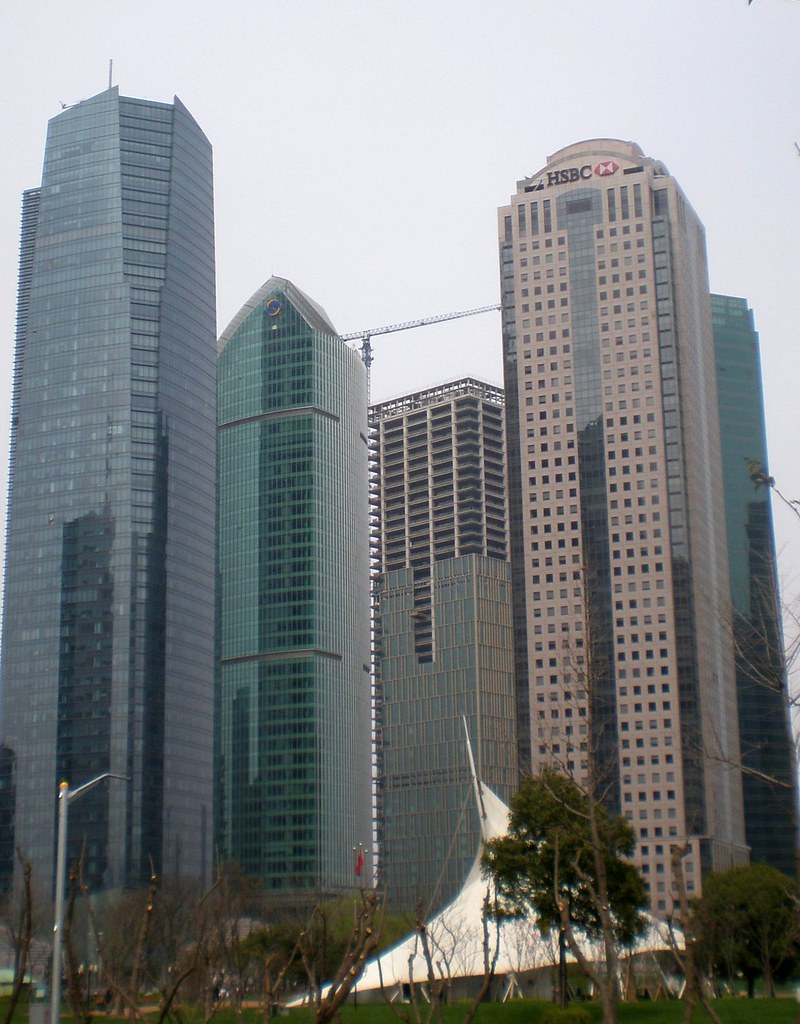 Wheelock Sq (上海国金中心), Sen Mao International Tower / HSBC T… Flickr
