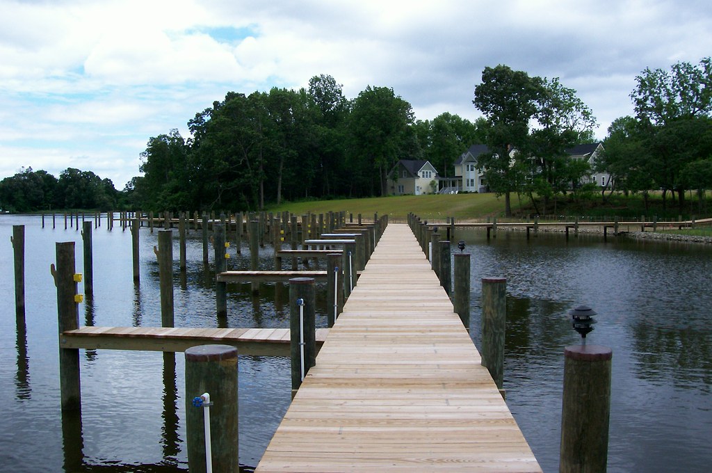 Community Pier at Easton Village Easton Village Flickr