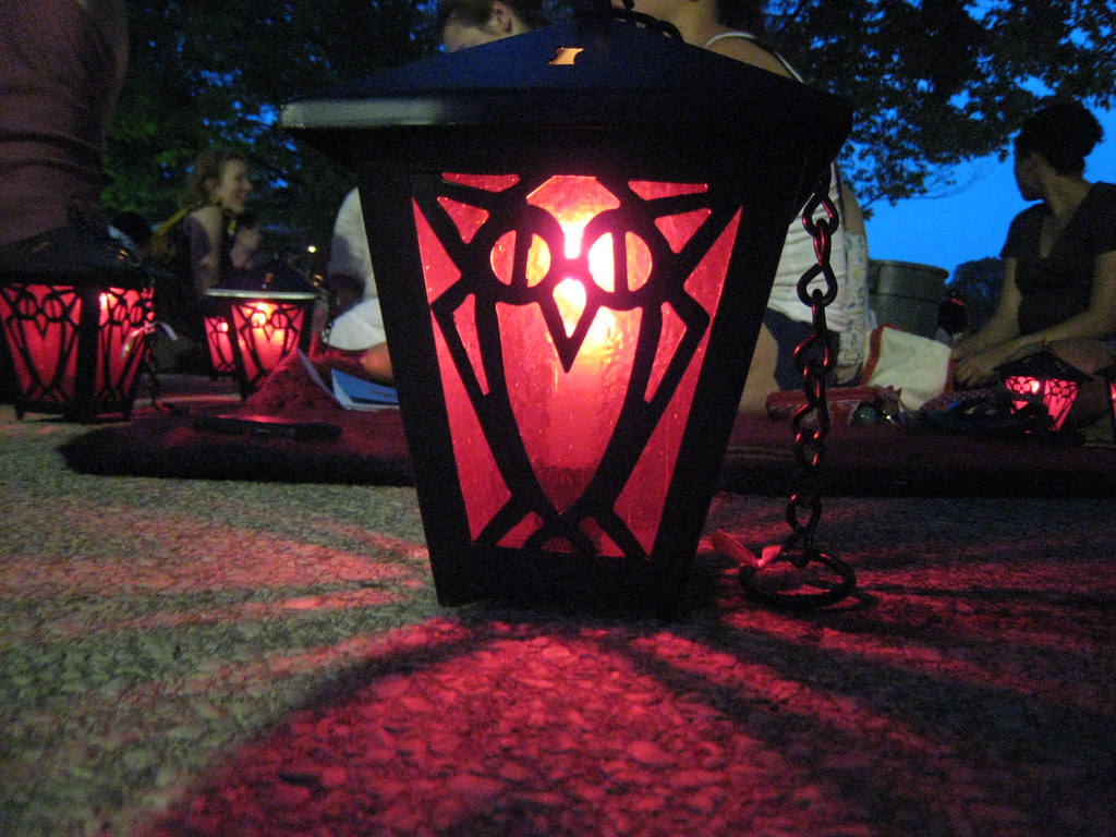 Red Lantern At Step Sing, by Kelly. At Bryn Mawr College's… Flickr