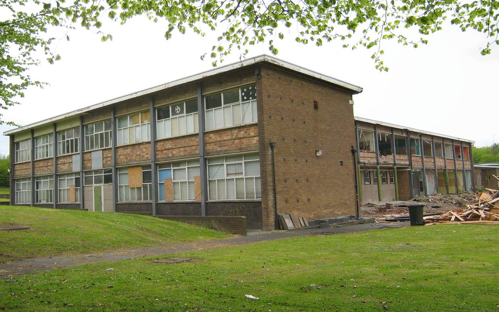 School Demolition Flickr