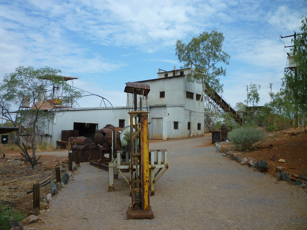 Entrée de la mine "Battery Hill Mining Centre" Tennant C… Flickr