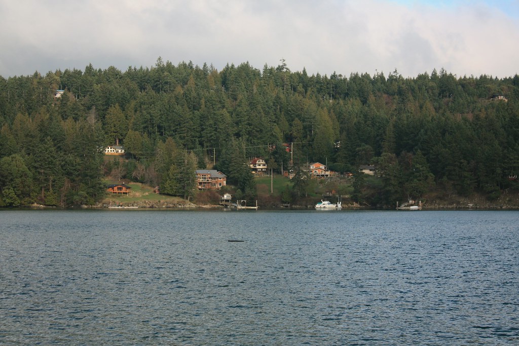 Houses on North Pender Island Viewed from across Plumper S… Flickr