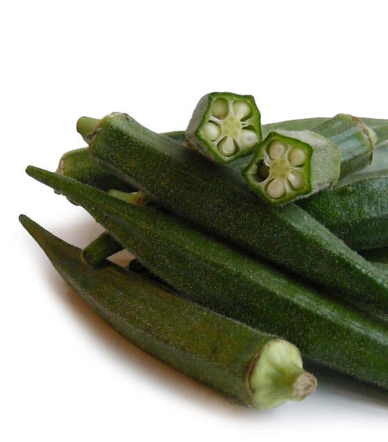 Okra I always like to add a few okra's in Madhur Jaffrey's… Flickr