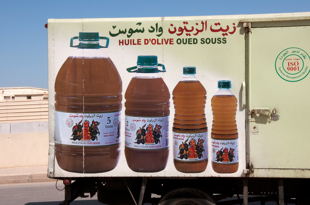 olive oil truck Jenene Chesbrough Flickr