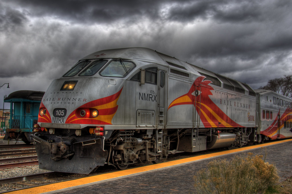 Rail Runner Rail Runner at Santa Fe, New Mexico. It was co… Flickr
