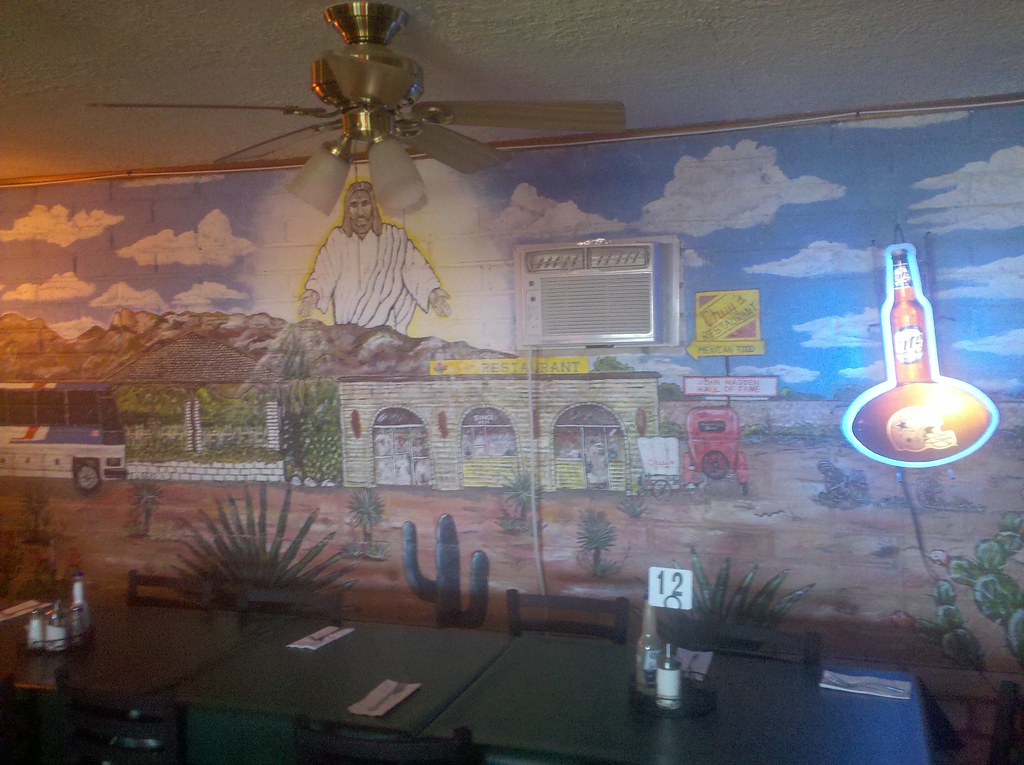 John Madden hall of fame Mexican restaurant in van horn Te… Flickr