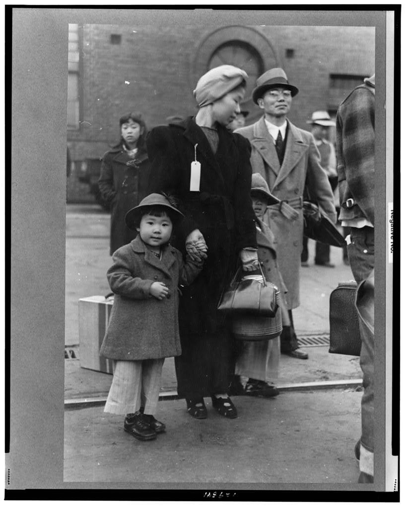Japanese Americans Being Relocated from Their Homes in Cal… Flickr