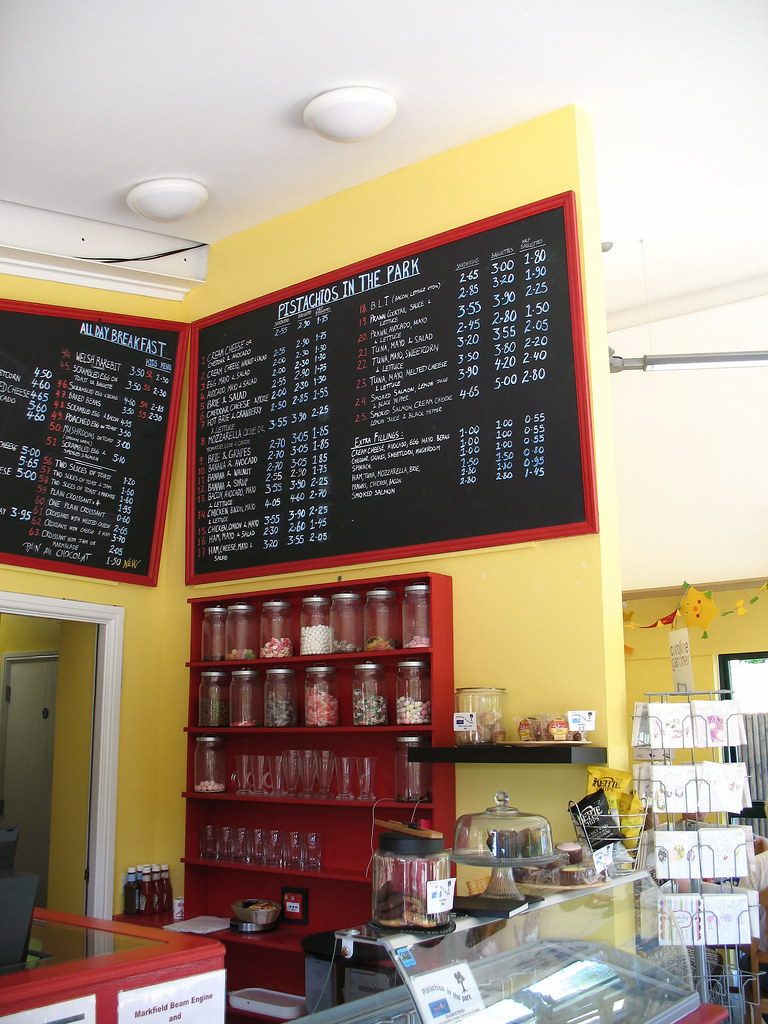 Pistachios in the Park Menu 23 May 2010. Part of the men… Flickr