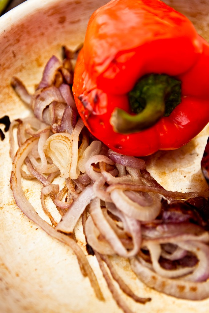 Caramelized Onions and Roasted Peppers David Keen Flickr