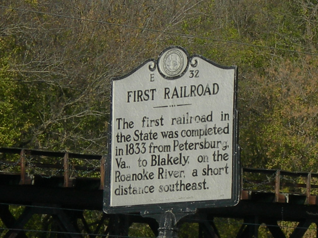 First Railroad Historic Marker Weldon, NC Jimmy Emerson, DVM Flickr