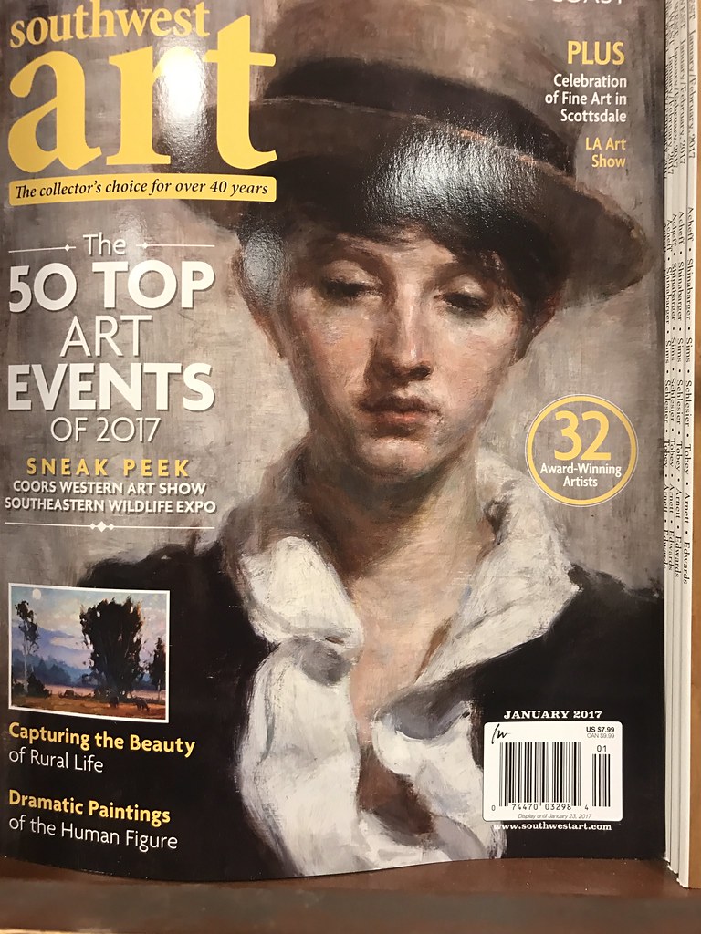 Southwest Art I love art magazines. This was at the Barnes… Flickr