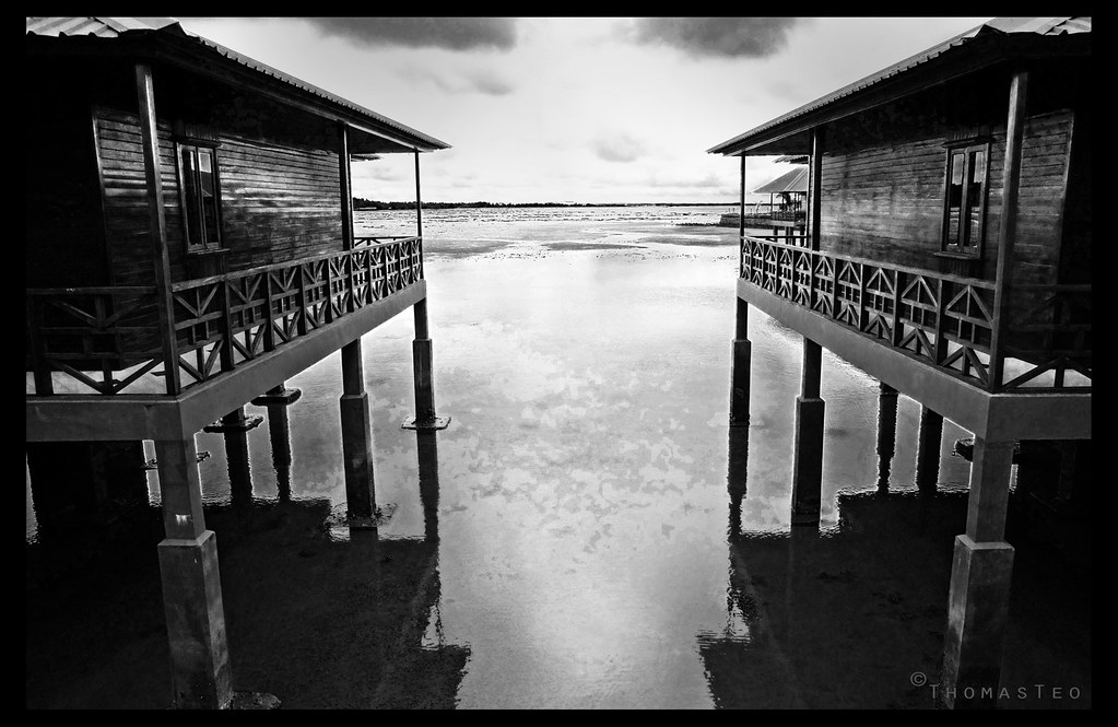 Bintan Sayang Great view of the stilt houses spanning acro… Flickr