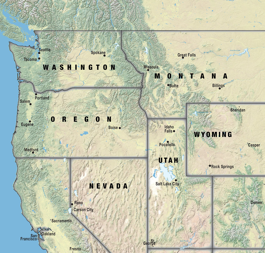 The end of Idaho map Idaho is unnecessary, and nearly ev… Flickr