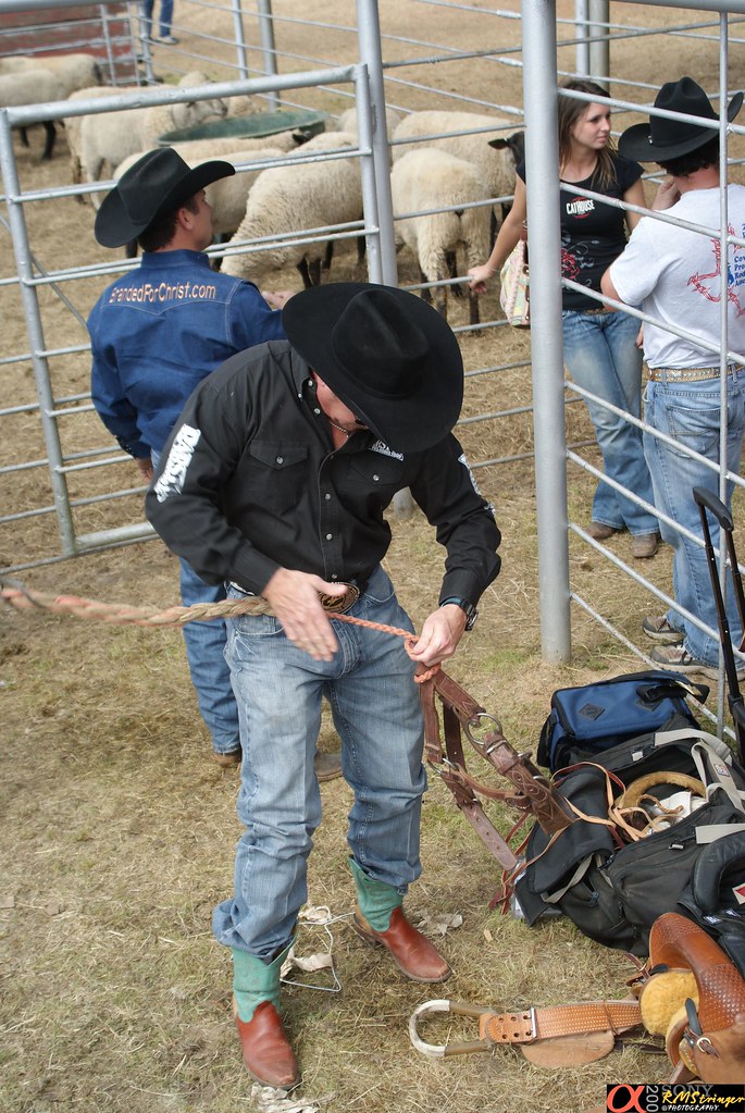 DSC04732 Pro Rodeo Star Ford Adkins at Woodville Rodeo. Ta… Flickr