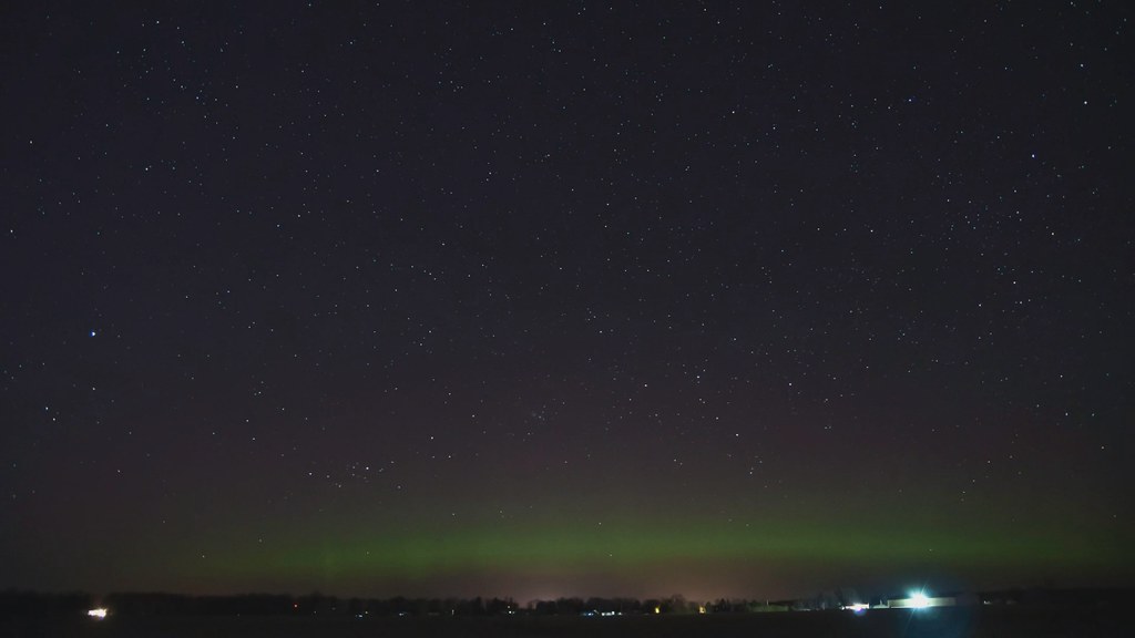 Northern Lights over Ramara Airport Last night I set out t… Flickr
