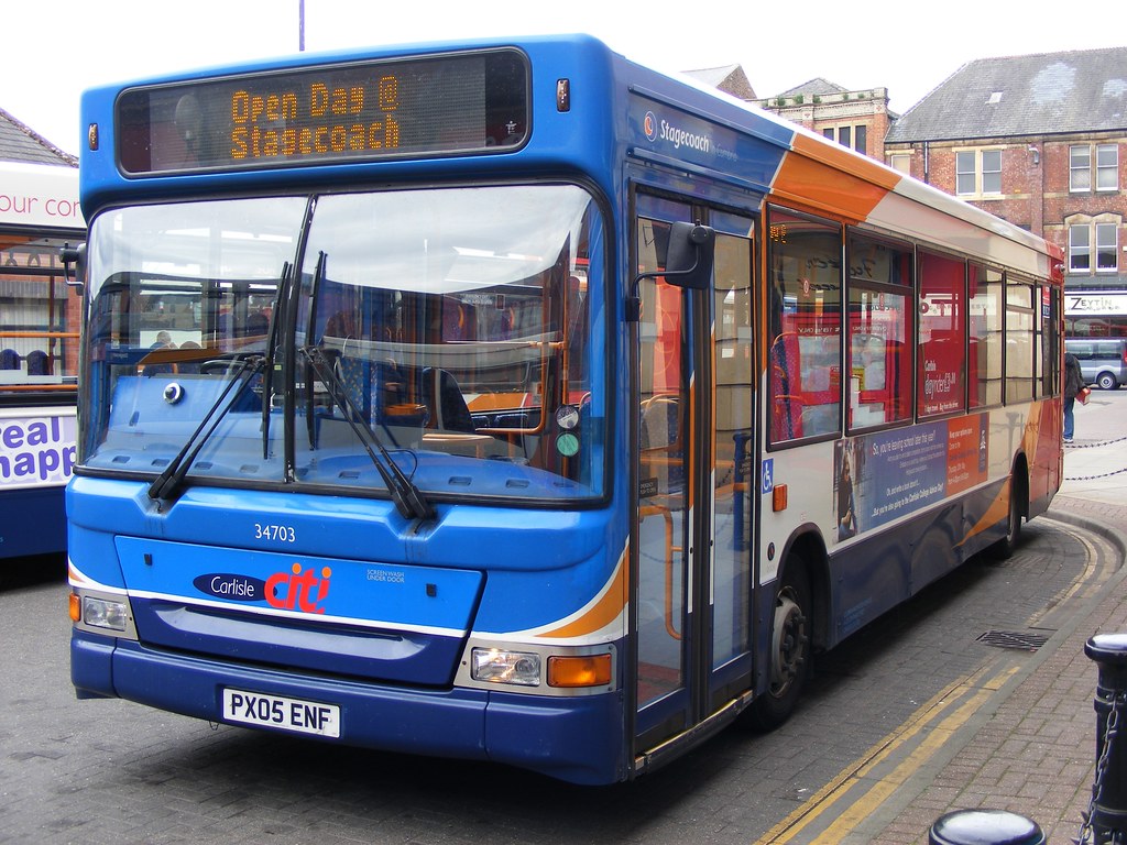 Stagecoach 34703 PX05ENF Dennis Dart SLF/Alexander Flickr