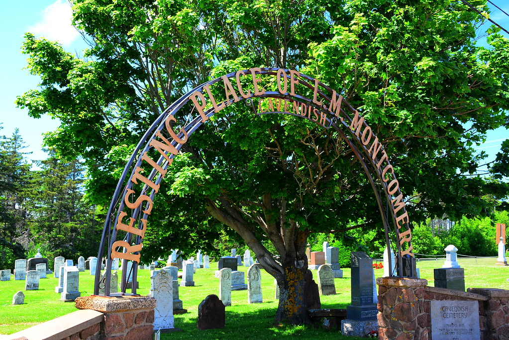 L.M. Montgomery resting in PEI Cyber Drifter Flickr