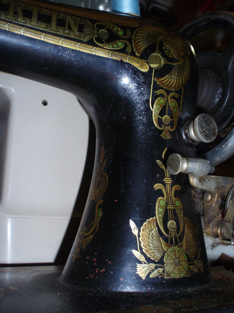 Franklin Sewing Machine Decals Early Vibrating Shuttle Fra… Flickr