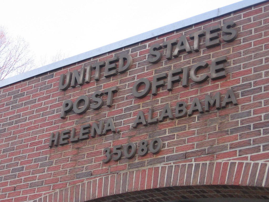 IMG_9716 Helena, Alabama Post Office. civilengtiger Flickr