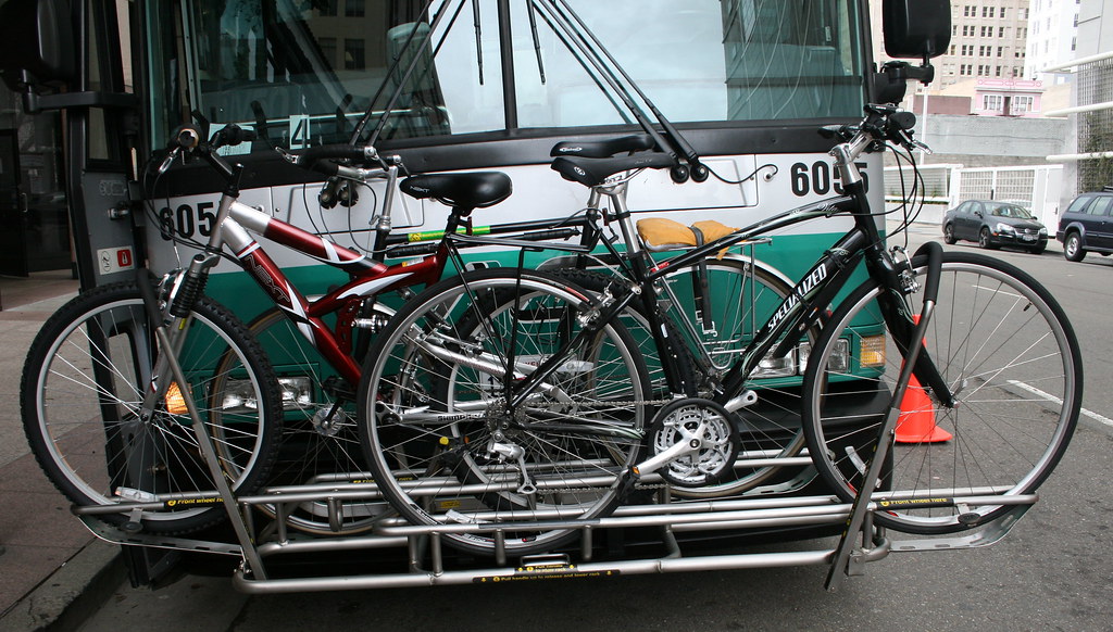 AC Transit's new 3 Position Bus Bike Rack 3 Thanks to the… Flickr