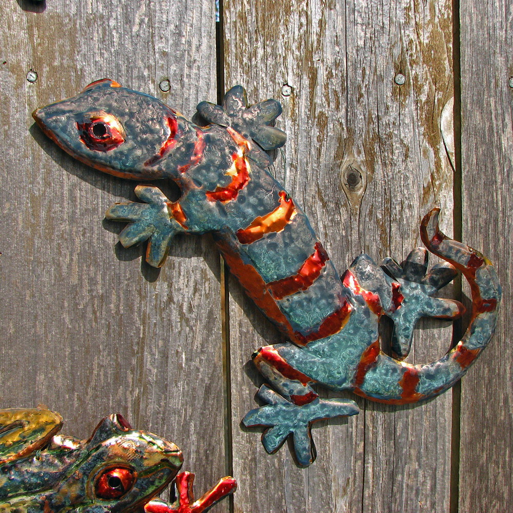 Copper gecko lizard Mark Noll Flickr