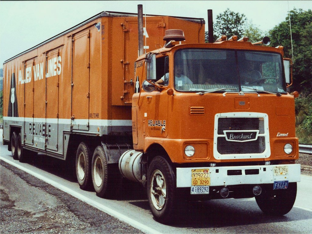 Brockway 400 COE "Reliable" Brock Diesel with the Mack cab… Flickr