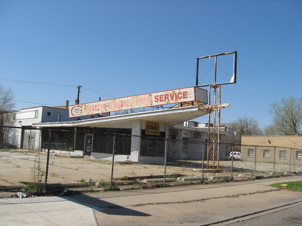 Abandoned Car Service Shop 8850 S Stony Island Ave Chicago… Flickr