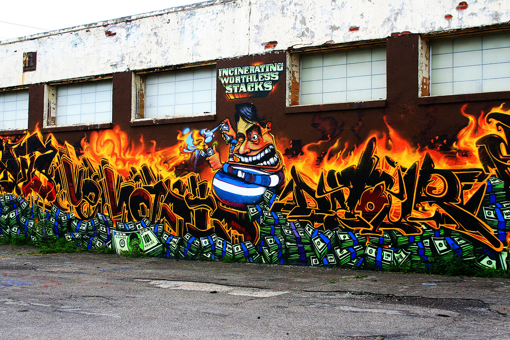 Incinerating Worthless Stacks Palmer St. Indianapolis, IN Flickr