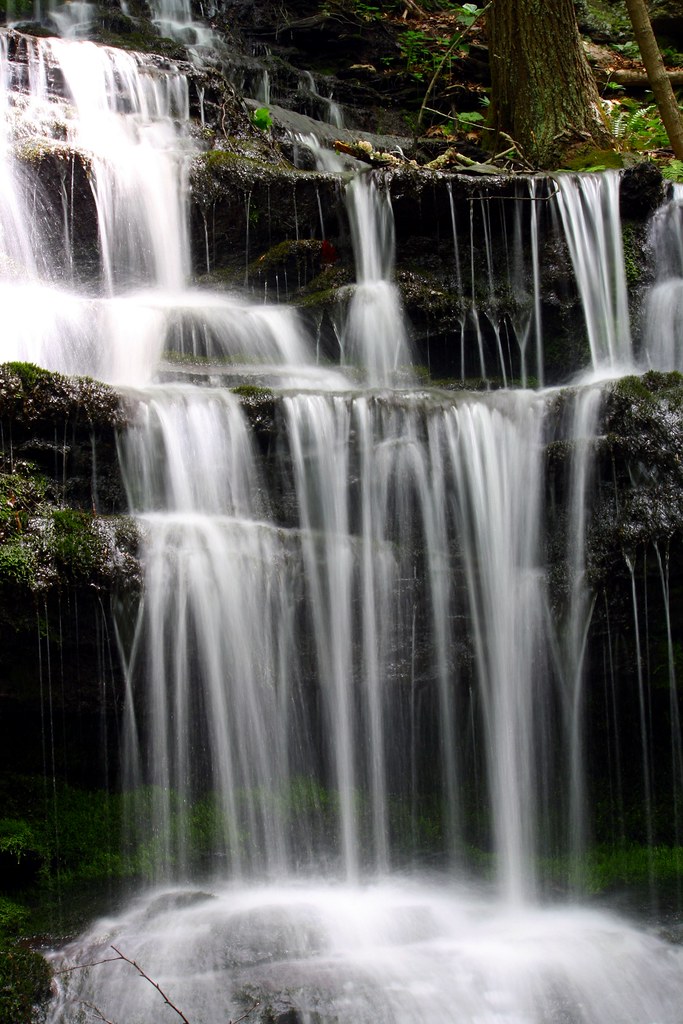 Gunn Brook Falls Sunderland, Massachusetts Robert Magina Flickr