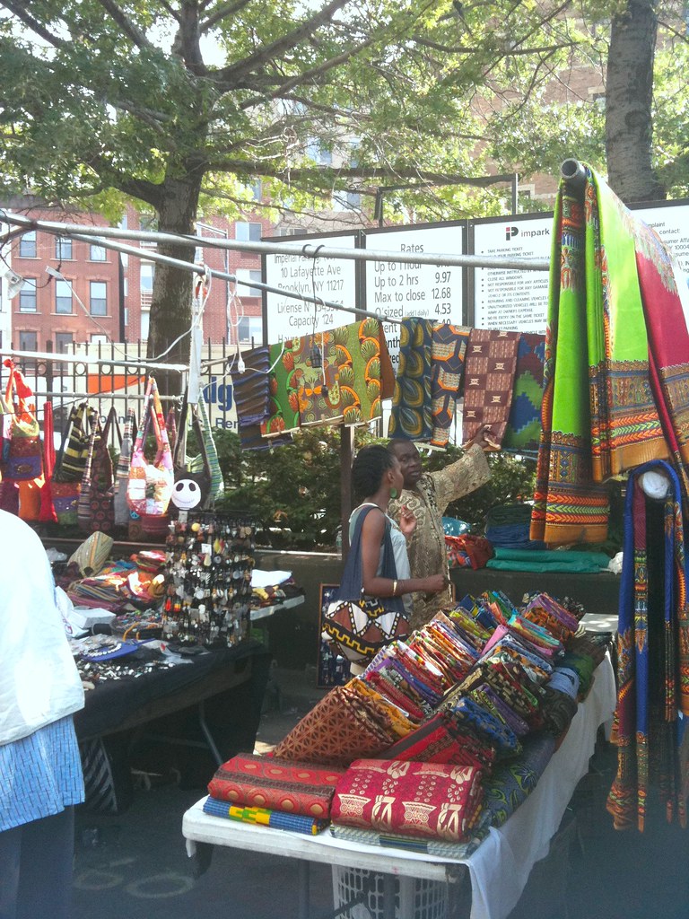 Africa Dance Fest BAM The "African market" at BAM's Afri… Flickr