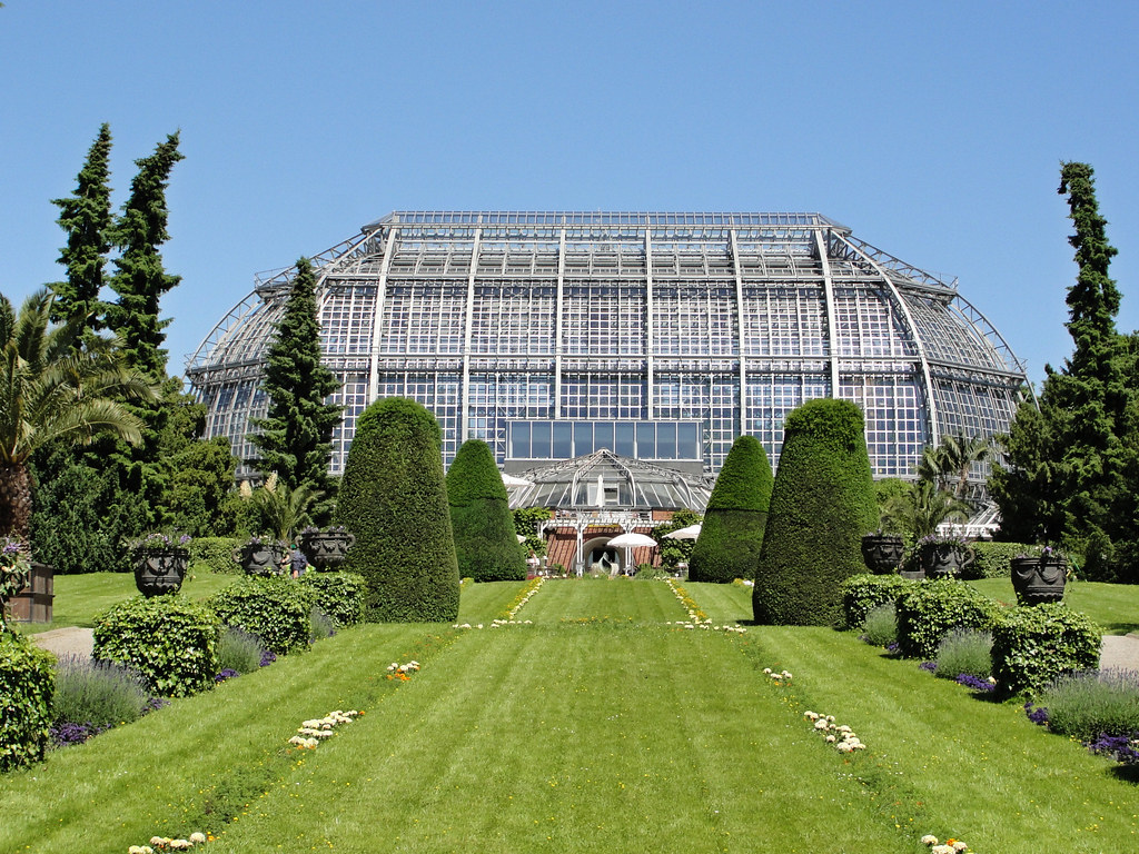 Das große Tropenhaus Botanischer Garten, Berlin