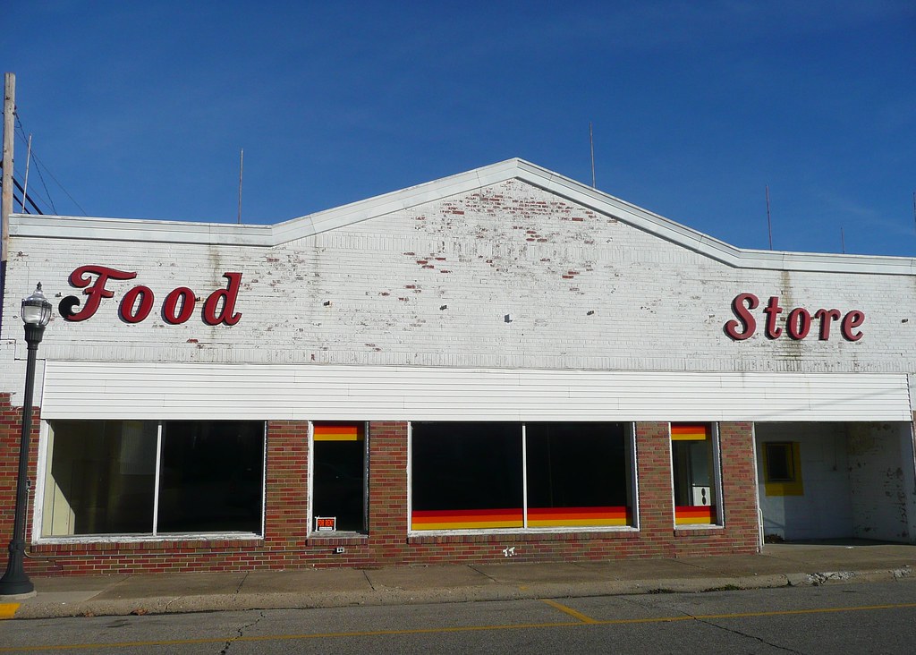 Fairfield, IL former grocery store An old A&P (A and P) gr… Flickr