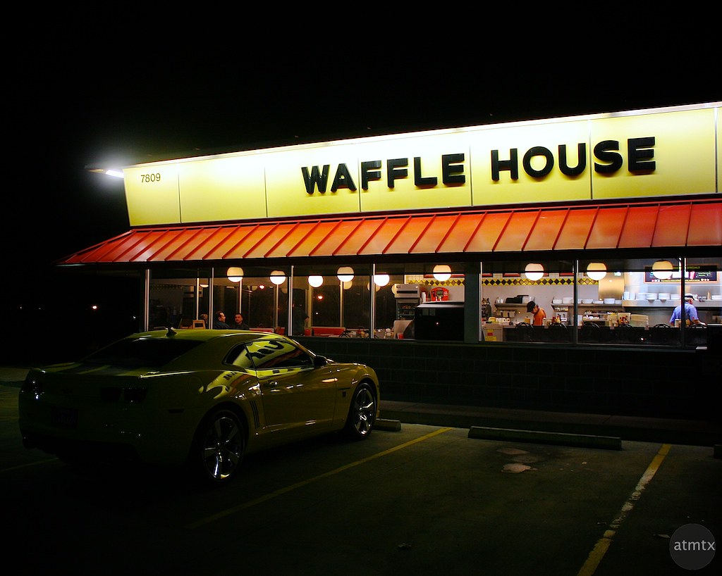 Waffle House Near the Airport, Austin, TX My wife and I ha… Flickr