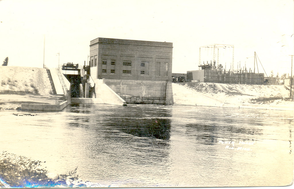 Mio MI Mio HydroElectric Dam and Powerhouse on the Au Sabl… Flickr