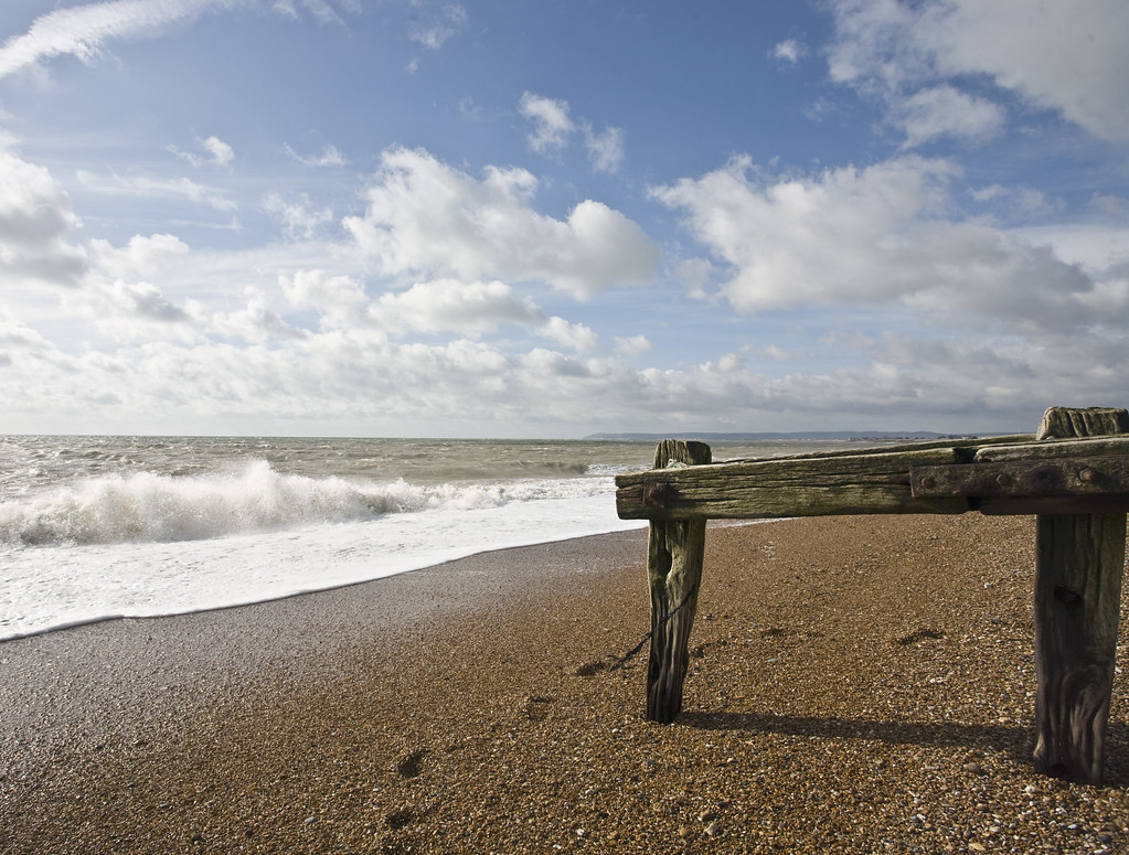 Ebb tide (1) Down on Normans Bay this morning blowing a ga… Eddies gone south Flickr