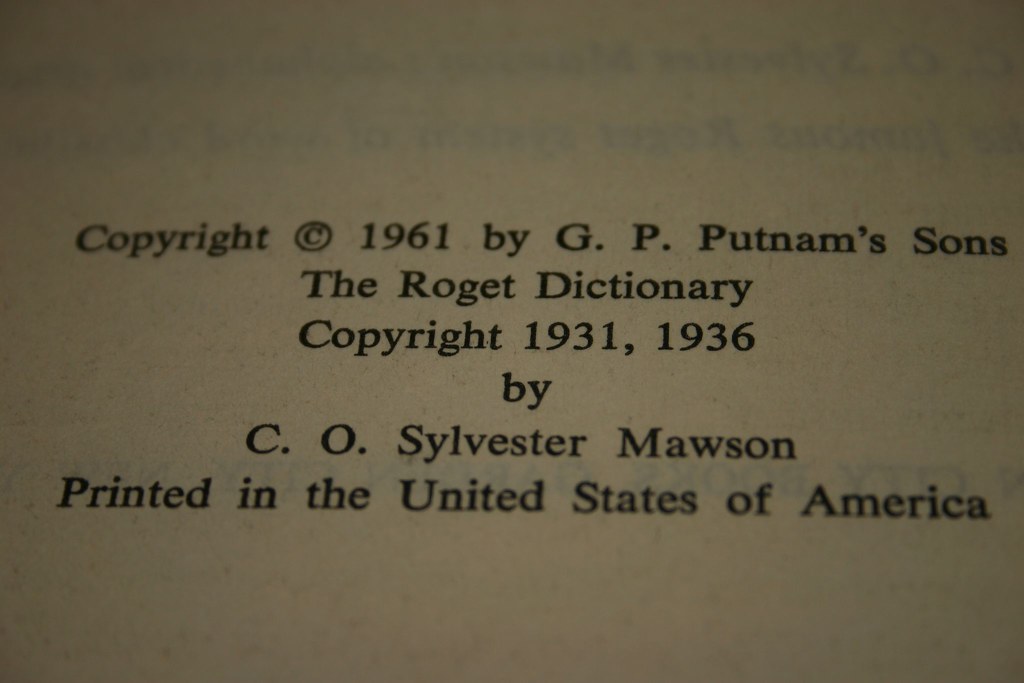 march 2010 goodwill old thesaurus and cheap dictionary. gr… Flickr