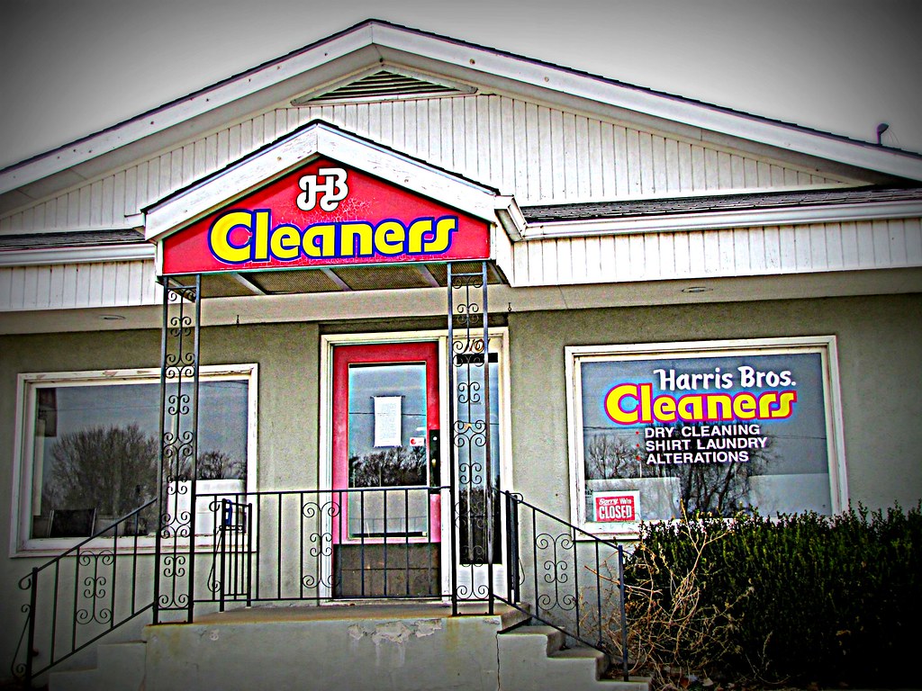 Harris Brothers Cleaners Leavenworth, Kansas. Posted for t… Flickr