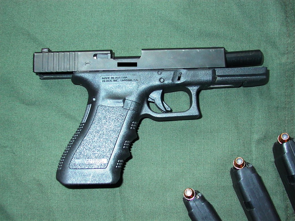 glock 22 right side (slide locked open) wasted_youf Flickr