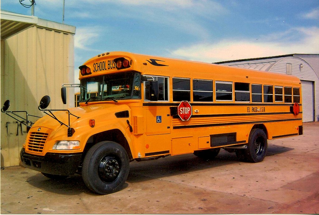 TEXAS BLUE BIRD BUS EL PASO ISD El Paso ISD, TX TN Bus Man Flickr