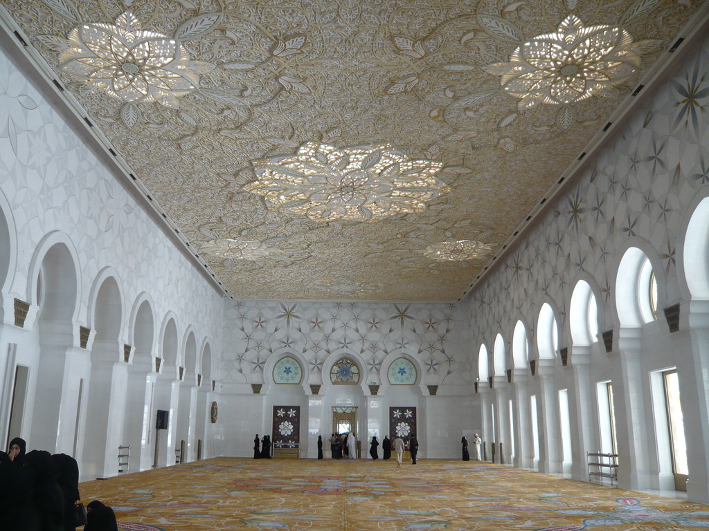 Abu Dhabi Sheikh Zayed Mosque Prayer Hall for Women Flickr