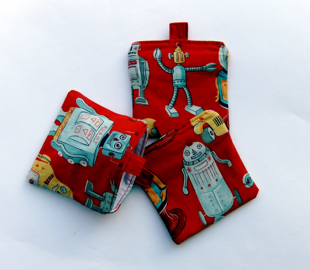 Reusable Cloth Snack Bags Reusable Cloth Snack Bags x 3 ro… Flickr