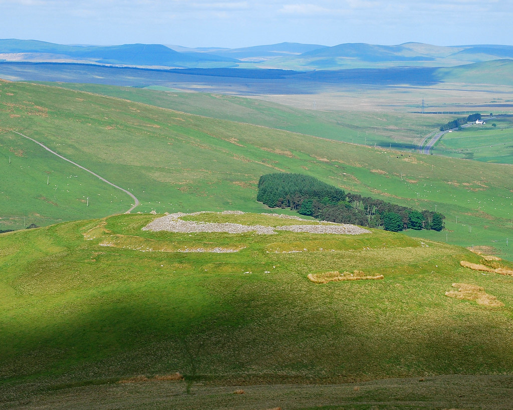 Arbory Hill Iron Age Fort Abington Lanarkshire James Brown Flickr