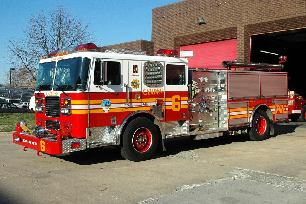 Camden Fire Department. Engine 6 Camden, New Jersey. Seagr… Flickr